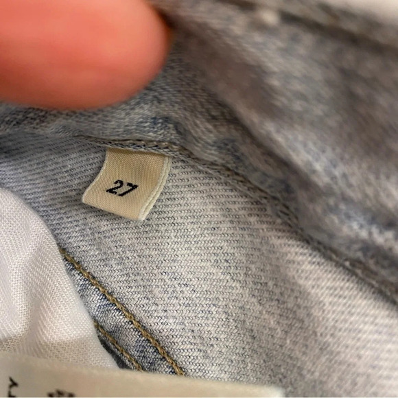 Citizens Of Humanity Cora Crop Relaxed Shadow Inseam Jeans Waist 27 Womens Small - Picture 12 of 16